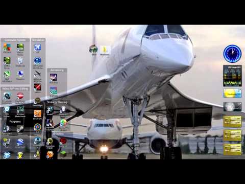 Concorde X Custom INS ADEU Flightplan card Tutorial