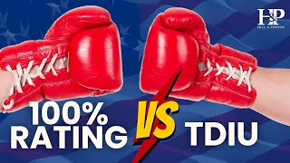 Which is Better: Unemployability vs 100% Rating?