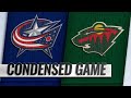 01/19/19 Condensed Game: Blue Jackets @ Wild