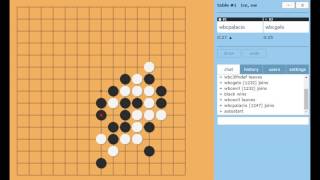 WBC 2017 in one-minute gomoku: 1st qualification tournament