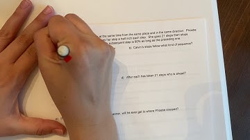 Arithmetic and Geometric Word Problems (OL)