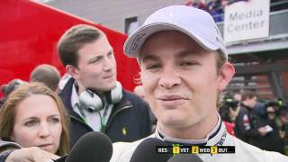 F1 2011 Belgium - Nico Rosberg Interview Post Race
