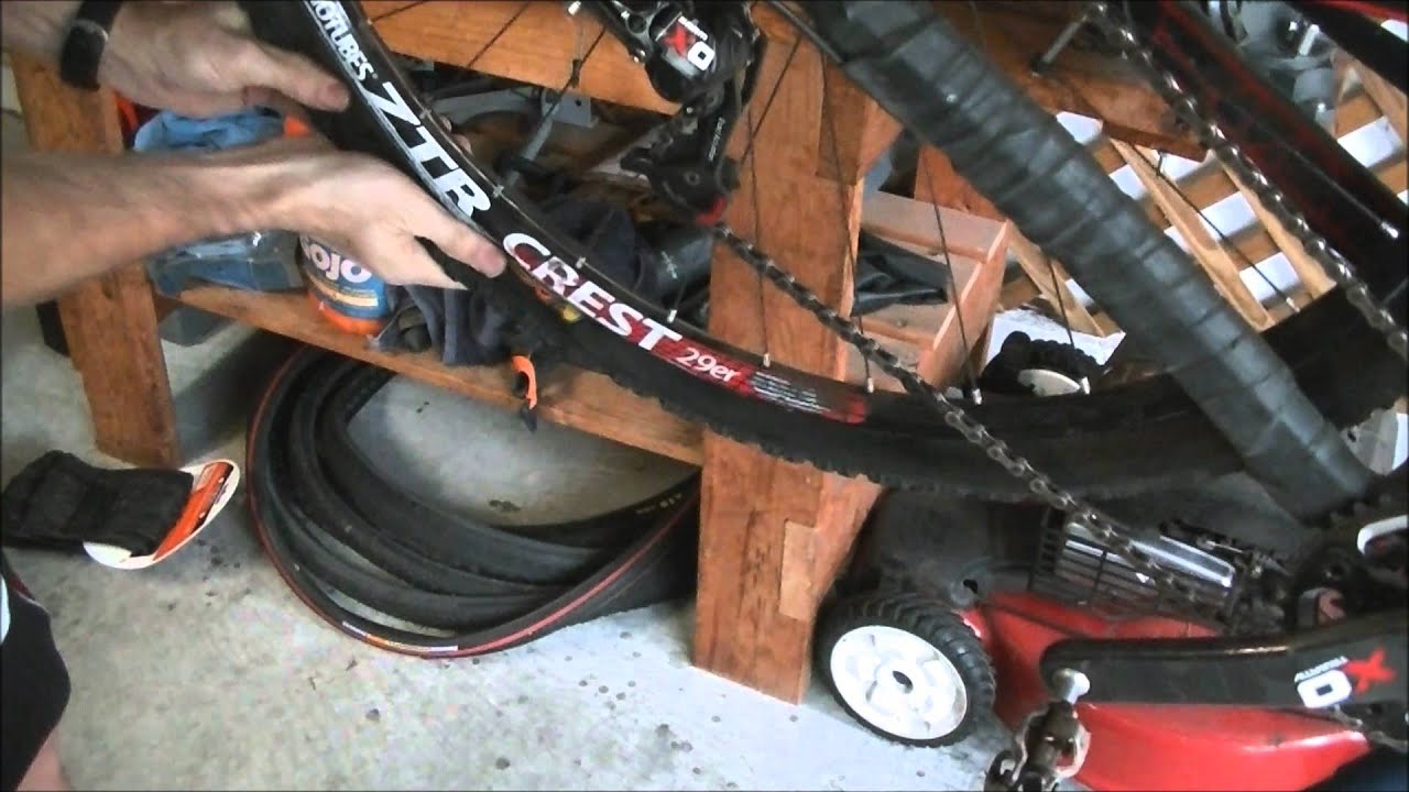 How to Quickly Add Stan's Fluid to a Tire YouTube