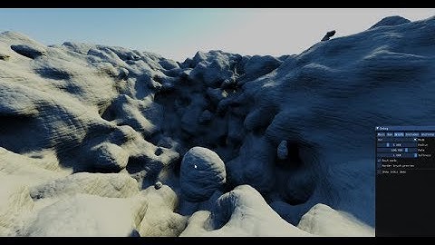 Indirect lighting of Signed Distance Field