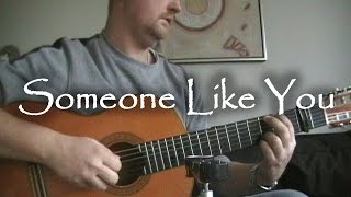Someone like you - Adele | fingerstyle guitar (with tabs) chords