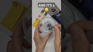 Nivea Men All In One Charcoal Facewash pH Test #shorts #nivea #facewash #phtest
