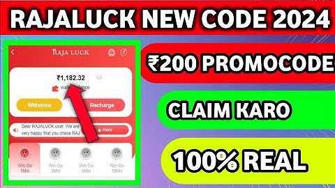 How to fix gift code problem in raja luck app | Raja app gift code problem solved | gift code error