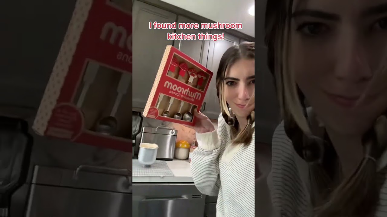 Cottagecore Kitchen Haul: Adorable Mushroom Measuring Spoons!