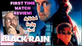 First time watch Review. BLACK RAIN (1989) #michaeldouglas #film #films#movie #movies #cinema #dvd