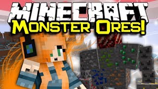 Minecraft FAKE ORES MOD Spotlight! The Ore Boss & More! (Minecraft Mod Showcase)