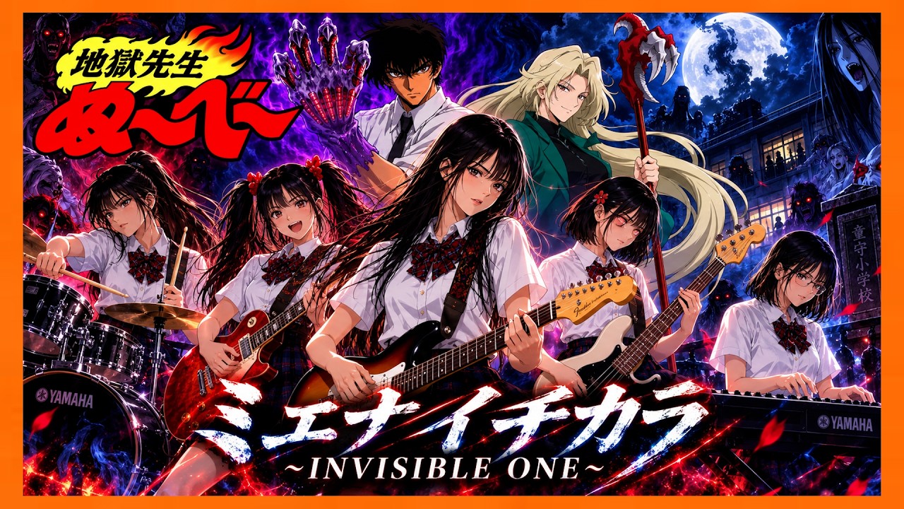 地獄先生ぬ〜べ〜世代へ】放課後、お嬢様がB'z『ミエナイチカラ』を