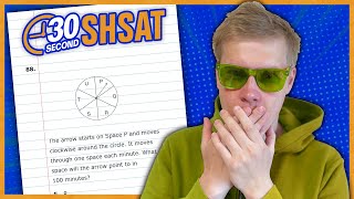 SHSAT 2024 | Test A | Problem 88 - IN 30 SECONDS OR LESS