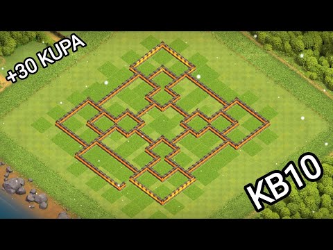 10. Seviye Belediye Binası (BB10,KB10) Köy Düzeni Yenilmez Düzen 😱 !!! | Clash of clans