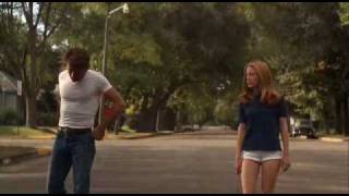 Martin Sheen waves his arm
