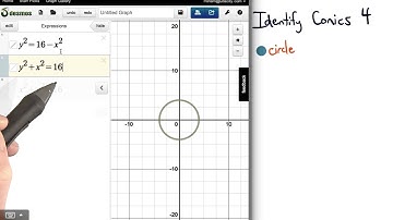 Identify Conics 4 - Visualizing Algebra