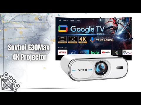 Sovboi E30Max 4K Projector Review | 1800 ANSI Smart Home Theater