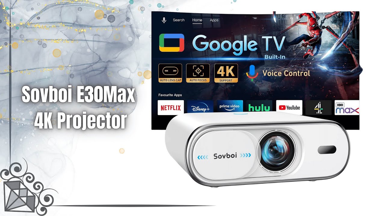 Sovboi E30Max 4K Projector Review | 1800 ANSI Smart Home Theater