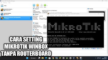 CARA INSTAL MIKROTIK TANPA MENGGUNAKAN ROUTERBOARD | MIKROTIK VIRTUAL OS