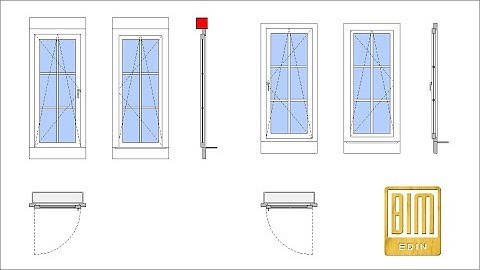 ONE-PANEL WINDOW FAMILY WITH ROLING SHUTTER AND DECORATIVE MOLDINGS / TYPE 2 / FULL PARAMETRIC