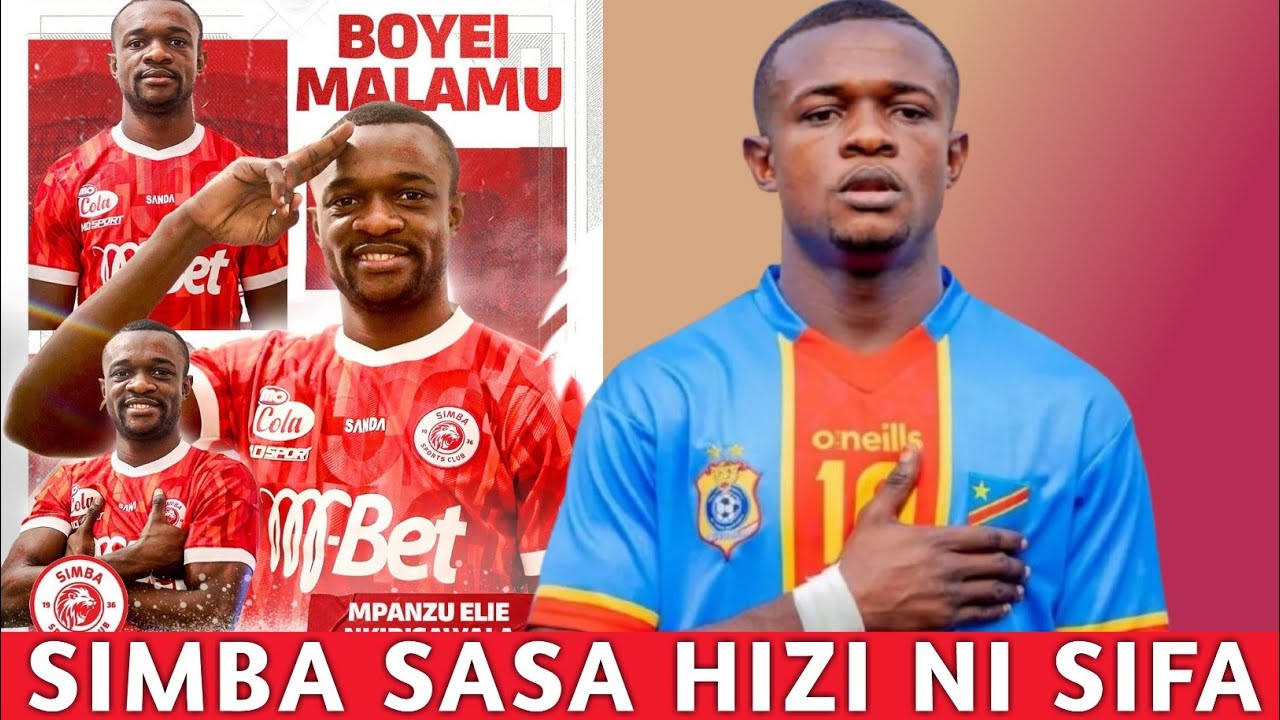 🔴#NI RASMI ELIE MPANZU NI MWEKUNDU, NI WAZI SIMBA WAMEDHAMILIA ...