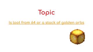 What you get from 64 shiny orbs [Hypixel Skyblock]