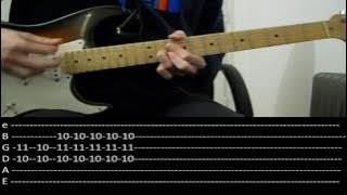 RHCP - Hump de bump (lesson w/ tabs)