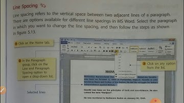 C-IV Ch -5 Formatting in Word (Part -2)