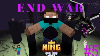 King SMP end war || day 5