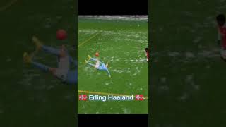 Haaland OVERHEAD KICK ?? #fifa #haaland #football #shorts