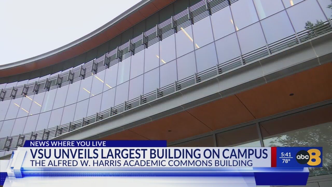 Virginia State University cuts the ribbon on largest building on campus