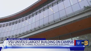 Virginia State University cuts the ribbon on largest building on campus