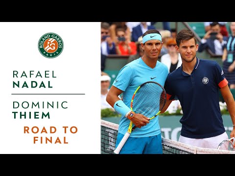 Rafael Nadal vs Dominic Thiem - Road to the final I Roland-Garros 2018
