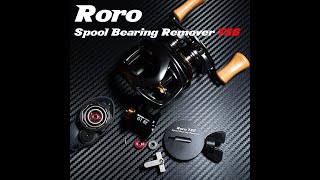 How to change bearings by using Roro spool bearing remover?