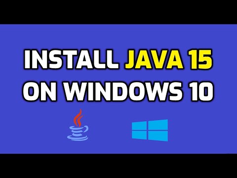 ติดตั้ง java windows 10  2022  How to Install Java JDK 15 on Windows 10