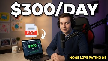 How I Make $300/Day Selling PDFs to Moms (Beginner Friendly)