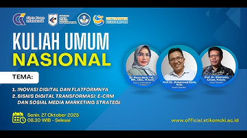 Kuliah Umum Nasional STIKOMCKI 2025