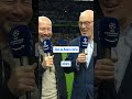 Jon Champion x Alan Shearer = 😂 #UEFAChampionsLeague #UCL #ChampionsLeague