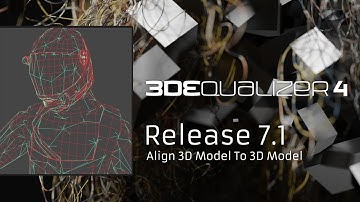 3DEqualizer4 [featurette] - Release 7.1, Align 3D Model to 3D Model