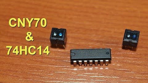CNY70 Ve 74HC14 Kullanımı