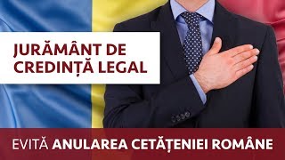 De ce trebuie 3 deplasări în procesul de depunere a jurământului de credință față de statul român?