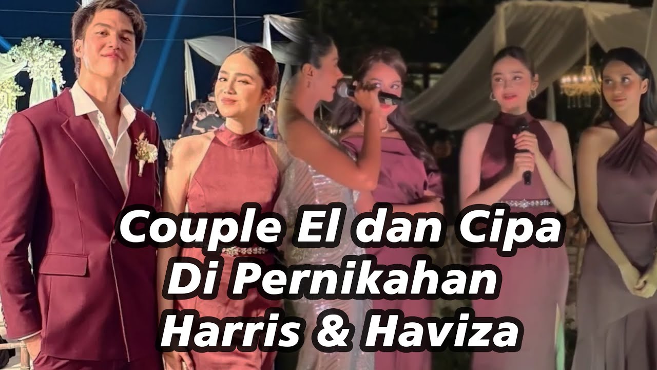 Fokus El Rumi dan Syifa Hadju Di Pernikahan Harris Dan Haviza