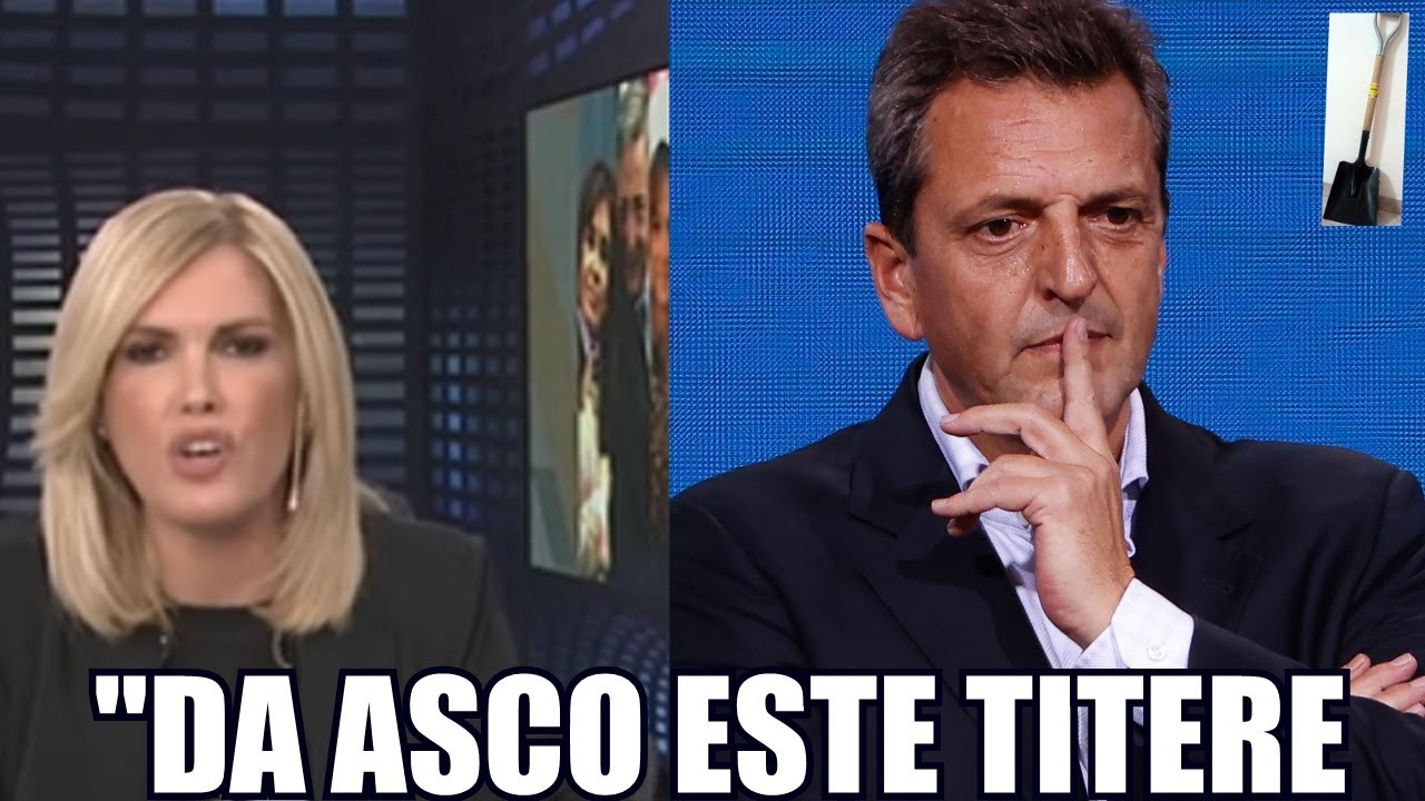 Viviana canosa hoy se le CAGA DE RISA EN AL CARA A SERGIO MASSA - YouTube