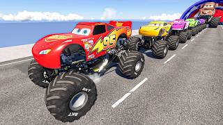 Fearless Cars Monster Trucks Unleashed! Incredible High Speed Race, Flying, Flips, Crashes and Fire screenshot 2