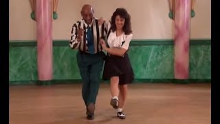 30's Charleston Footwork Lesson (mirrored) with Frankie Manning and Erin Stevens