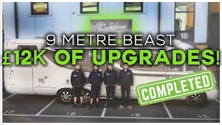 Transforming A 9 Metre Monster Motorhome With A £12k Project  Our Most Ambitious Job Yet!