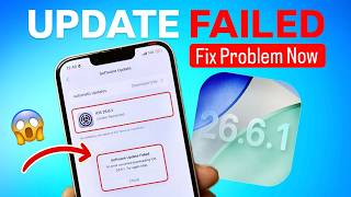 How to Fix iOS 16.6.1 Software Update Failed - Fix iOS 16.6.1 Error - Fix This Now screenshot 2