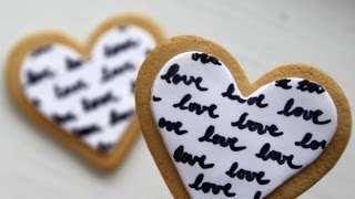 Valentines Day Love Cookie Polymer Clay Tutorial