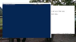 Celebrity Clock Skew - How to configure time sync with w32tm.exe Profile