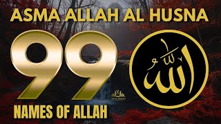 Relaxing Gold Voice of 99 Names of ALLAH ASMAUL HUSNA  اسماء الله الحسنی By Alaa Yaseer