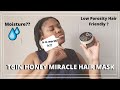 Trying TGIN HONEY MIRACLE HAIR MASK On My Natural Hair